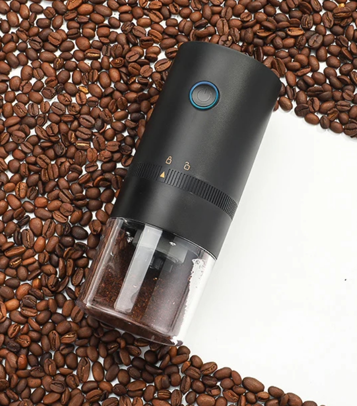 Draagbare Elektrische Koffiemolen – Keramisch Maalwerk en USB