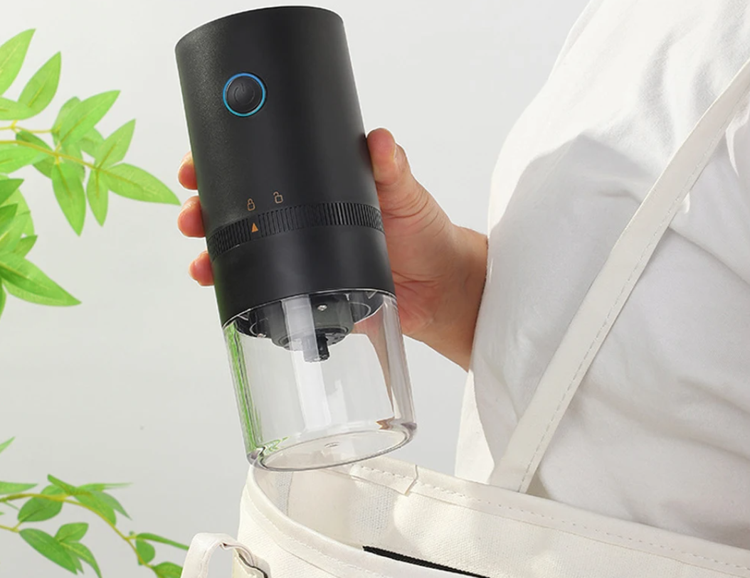 Draagbare Elektrische Koffiemolen – Keramisch Maalwerk en USB