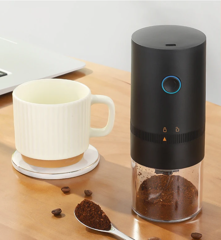 Draagbare Elektrische Koffiemolen – Keramisch Maalwerk en USB
