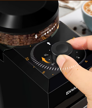 Elektrische Koffiemolen – Burr Grinder met 28 Maalstanden