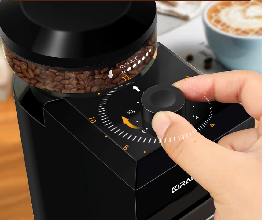 Elektrische Koffiemolen – Burr Grinder met 28 Maalstanden