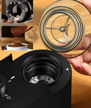 Elektrische Koffiemolen – Burr Grinder met 28 Maalstanden