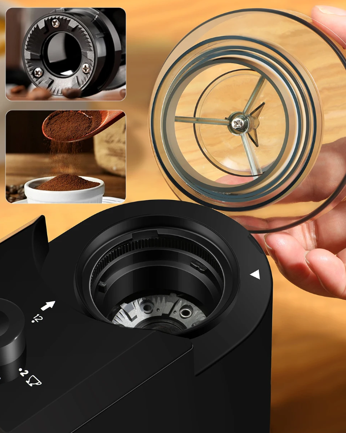 Elektrische Koffiemolen – Burr Grinder met 28 Maalstanden