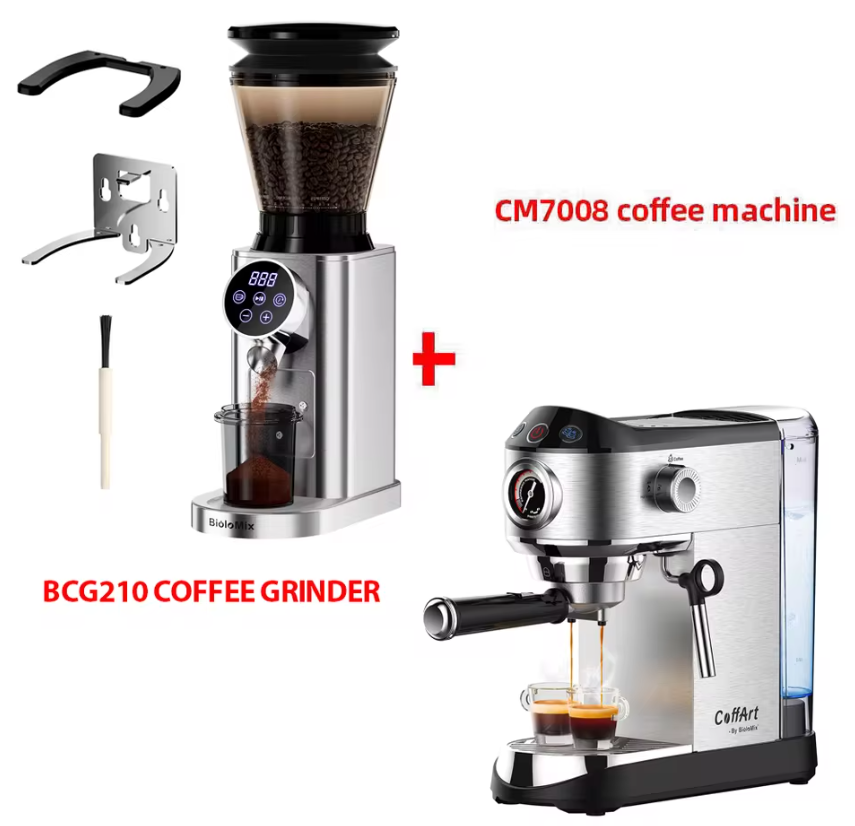 Elektrische Koffiemolen – Conische Burr Grinder met 48 Standen