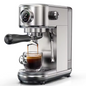 Espressomachine 20 Bar – Halfautomaat met Melkopschuimer en Slim Design