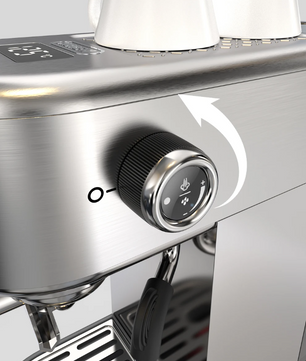 Espressomachine 20 Bar – Halfautomaat met Melkopschuimer en Slim Design