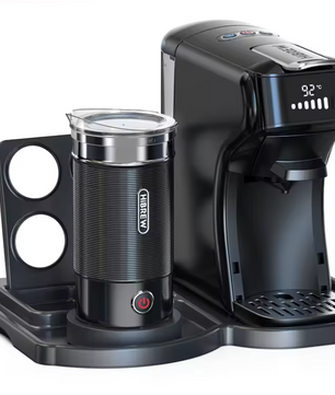 Capsule Koffiemachine 6-in-1 – Geschikt voor Cups en Gemalen Koffie