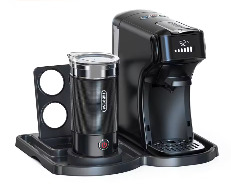 Capsule Koffiemachine 6-in-1 – Geschikt voor Cups en Gemalen Koffie