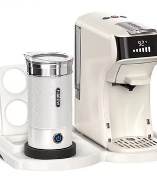 Capsule Koffiemachine 6-in-1 – Geschikt voor Cups en Gemalen Koffie