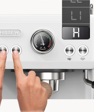 Espressomachine 20 Bar – Halfautomaat met Instelbare Temperatuur