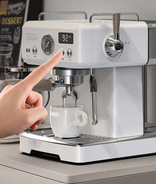 Espressomachine 20 Bar – Halfautomaat met Instelbare Temperatuur