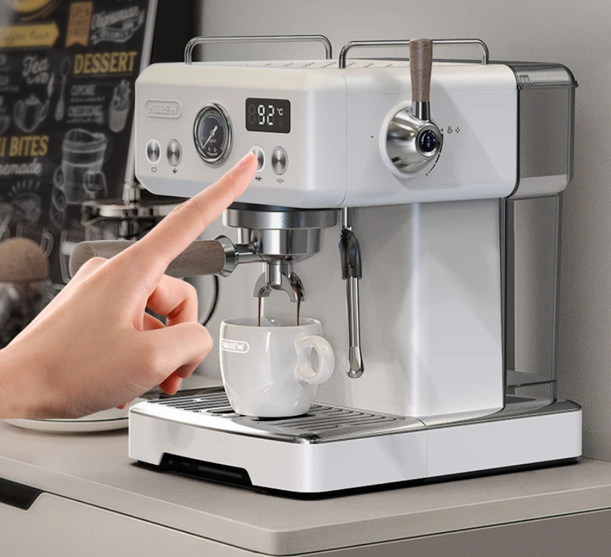 Espressomachine 20 Bar – Halfautomaat met Instelbare Temperatuur