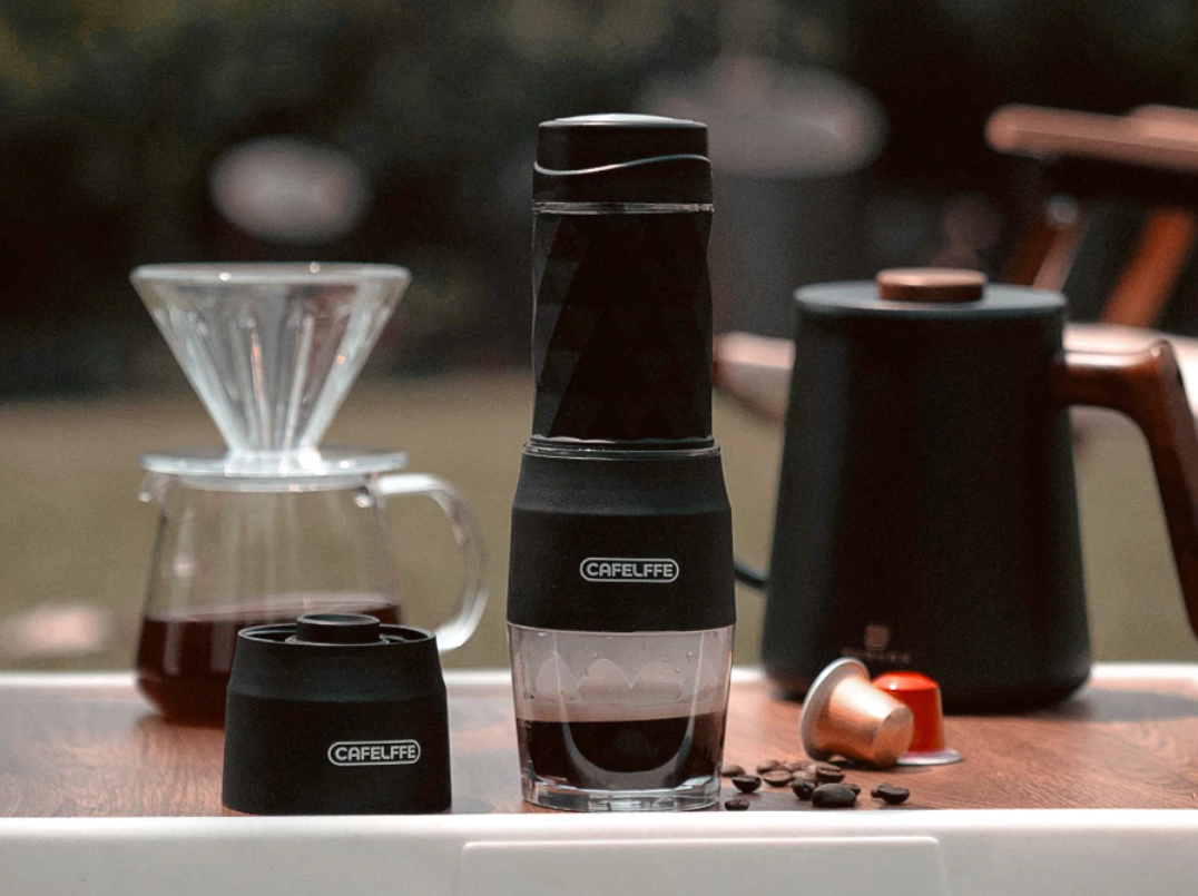 Draagbare 3-in-1 Koffiemachine – Handmatige Espresso Maker