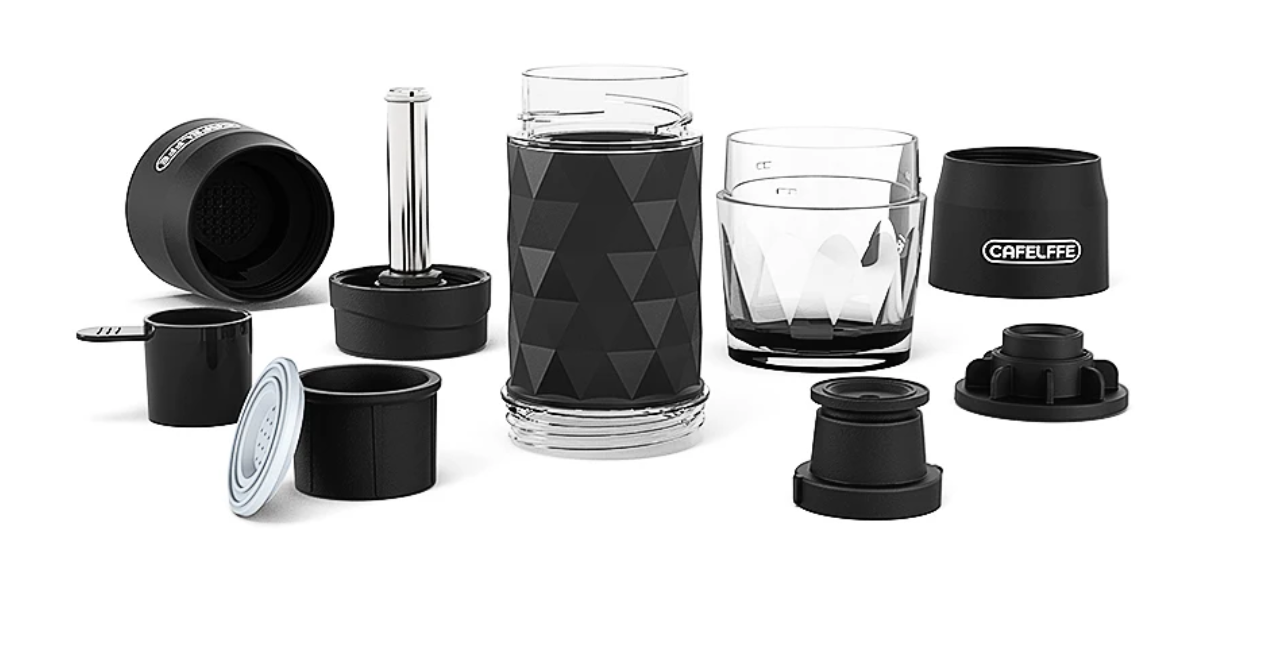 Draagbare 3-in-1 Koffiemachine – Handmatige Espresso Maker