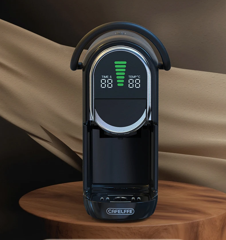 Capsule Koffiemachine 4-in-1 – 19 Bar met Warm en Koud Functie