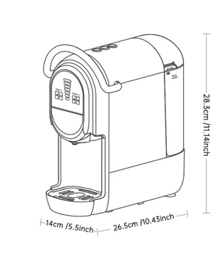 Capsule Koffiemachine 4-in-1 – 19 Bar met Warm en Koud Functie