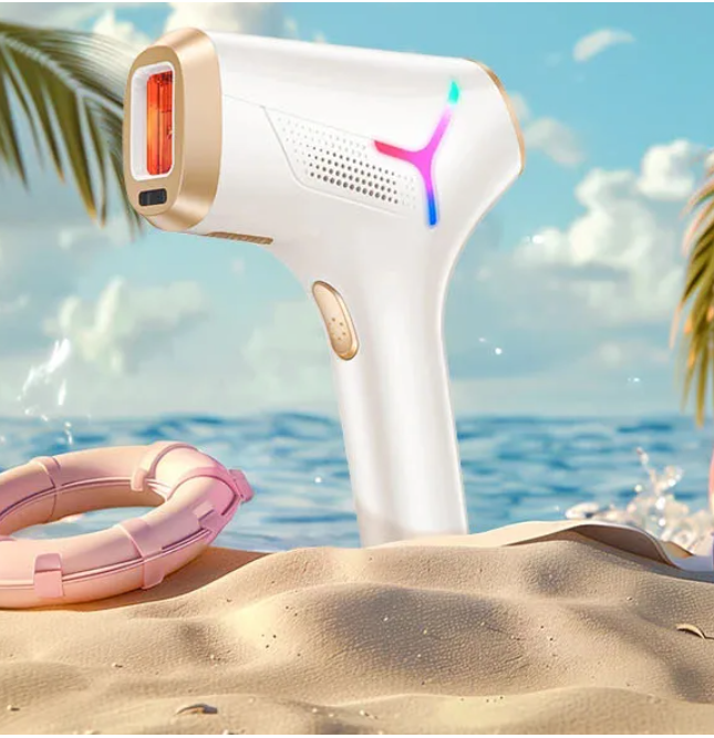 IPL Laser Ontharingsapparaat – 999900 Flitsen met 9 Niveaus voor Gezicht en Lichaam
