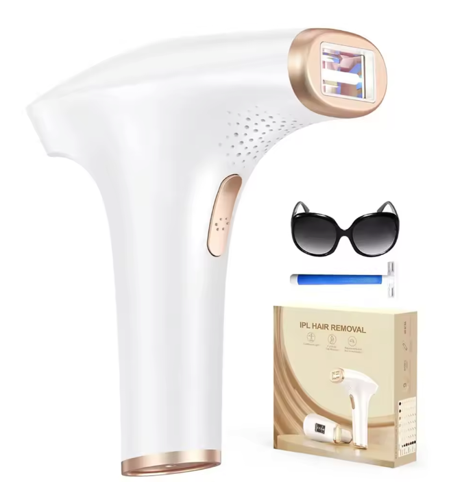 IPL Ontharingsapparaat 999900 Flitsen – 3-in-1 Laser Epilator voor Gezicht en Lichaam