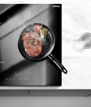 Inductiekookplaat 60 cm – 3 Zones met Touch Control, Timer en 5200W Vermogen