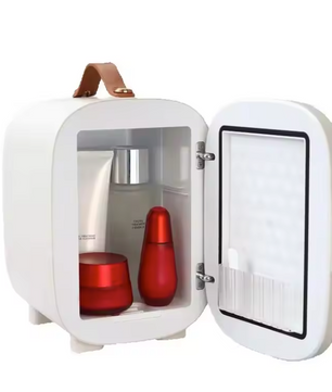 Mini Make-up Koelkast 4L – Draagbare Skincare Koeler en Verwarmer voor Cosmetica en Drank