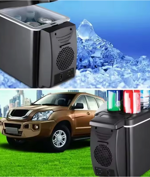 Mini Autokoelkast 6L – Draagbare Koelbox en Verwarmer 12V voor Auto en Reizen
