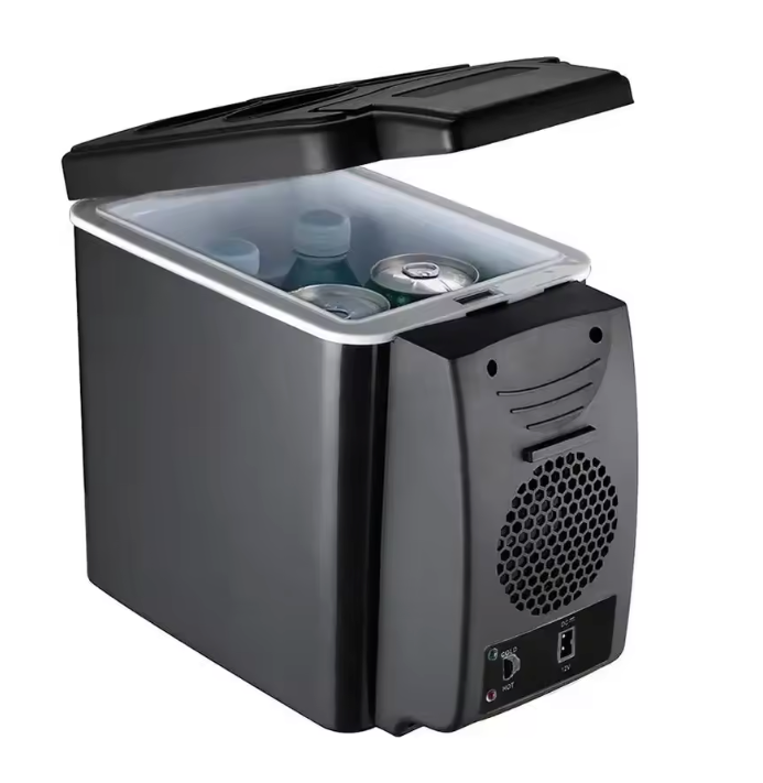Mini Autokoelkast 6L – Draagbare Koelbox en Verwarmer 12V voor Auto en Reizen