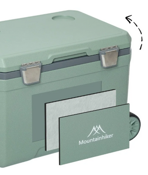 Koelbox 45L – Geïsoleerde Camping Koelbox met Lange Koeltijd en Hoge Draagkracht