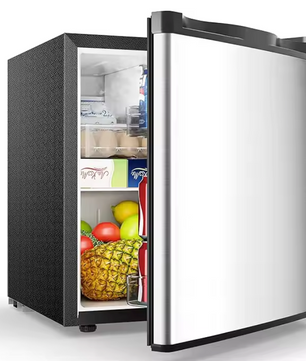 Mini Koelkast 46L met Vriesvak – Energiezuinig en Omkeerbare Deur voor Slaapkamer en Kantoor
