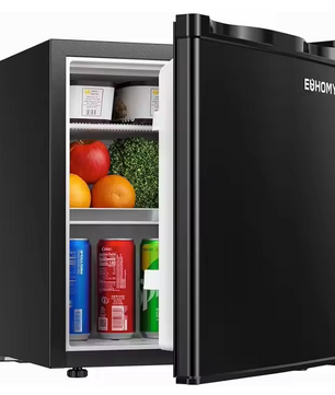 Mini Koelkast 46L met Vriesvak – Energiezuinig en Omkeerbare Deur voor Slaapkamer en Kantoor