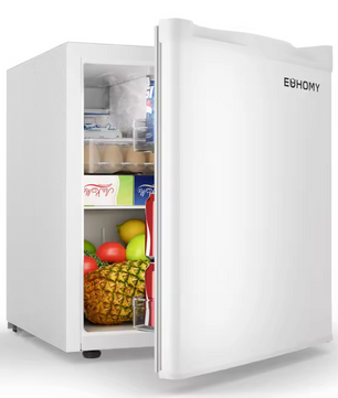 Mini Koelkast 46L met Vriesvak – Energiezuinig en Omkeerbare Deur voor Slaapkamer en Kantoor