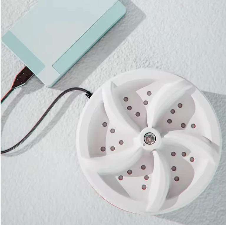 Mini Wasmachine USB – Draagbare Turbo Wasmachine voor Ondergoed en Sokken