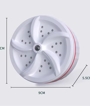 Mini Wasmachine USB – Draagbare Turbo Wasmachine voor Ondergoed en Sokken