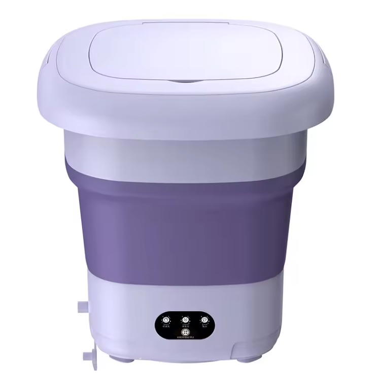 Opvouwbare Mini Wasmachine 9L – Draagbare Wasmachine met Centrifuge voor Reizen en Camping