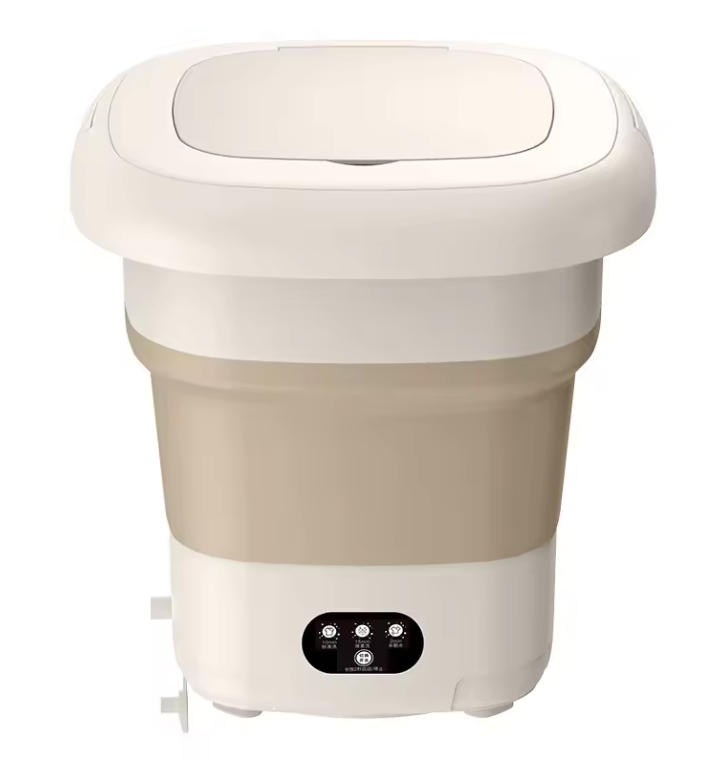 Opvouwbare Mini Wasmachine 9L – Draagbare Wasmachine met Centrifuge voor Reizen en Camping