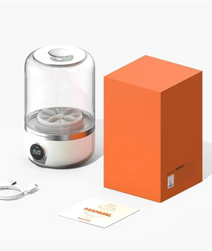 Draadloze Mini Wasmachine 1L – USB Oplaadbaar voor Ondergoed en Sokken