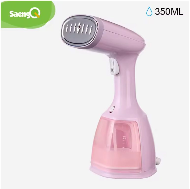 Draagbare Kledingstomer 1500W – Handheld Stoomapparaat met 350 ml Watertank voor Thuis en Reizen
