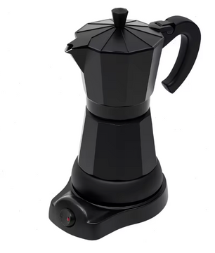 Elektrische Moka Pot 300ml – Espresso Maker met One-Touch Bediening en 480W Vermogen