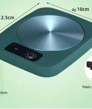 Kopjeswarmer 55°C – Elektrische Mokverwarmer met Constante Temperatuur en Isolatiefunctie