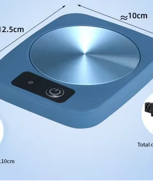Kopjeswarmer 55°C – Elektrische Mokverwarmer met Constante Temperatuur en Isolatiefunctie