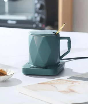 Kopjeswarmer 55°C – Elektrische Mokverwarmer met Constante Temperatuur en Isolatiefunctie