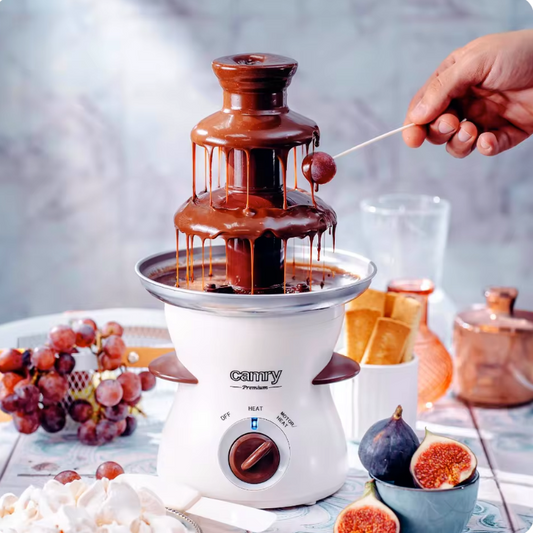Chocolade Fontein 0.5L – Elektrische Fondue Fontein 190W voor Desserts en Feesten