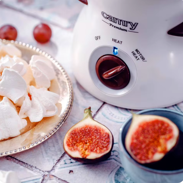 Chocolade Fontein 0.5L – Elektrische Fondue Fontein 190W voor Desserts en Feesten