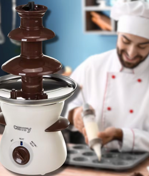 Chocolade Fontein 0.5L – Elektrische Fondue Fontein 190W voor Desserts en Feesten