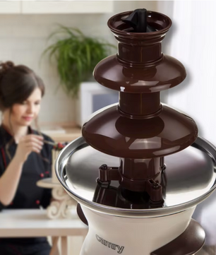Chocolade Fontein 0.5L – Elektrische Fondue Fontein 190W voor Desserts en Feesten