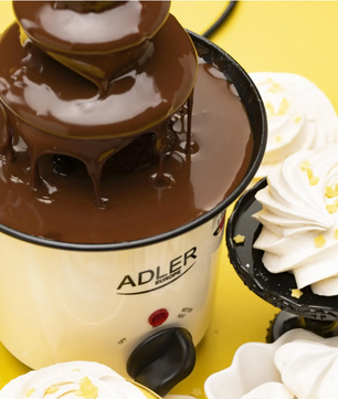 Mini Chocolade Fontein 200ml – Elektrische Fondue Fontein 30W met 10 Dippers voor Feesten