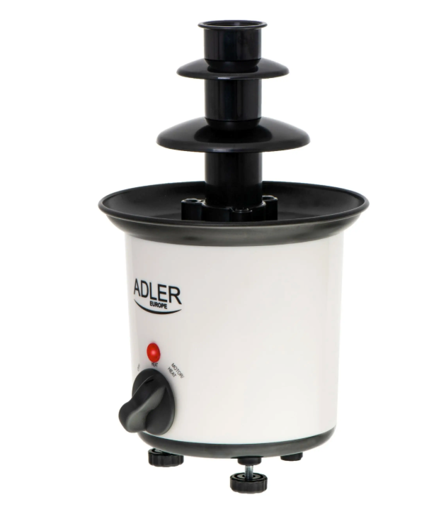 Mini Chocolade Fontein 200ml – Elektrische Fondue Fontein 30W met 10 Dippers voor Feesten