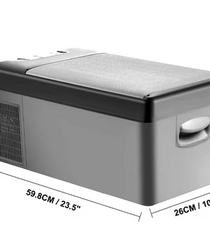 Draagbare Autokoelkast 15L – Compressor Koelbox 12/24V voor Camping en Reizen