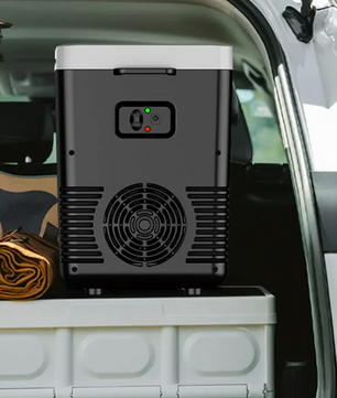 Mini Koelkast 10L – Draagbare Koelbox en Verwarmer 12V/220V voor Auto, Camping en Thuis