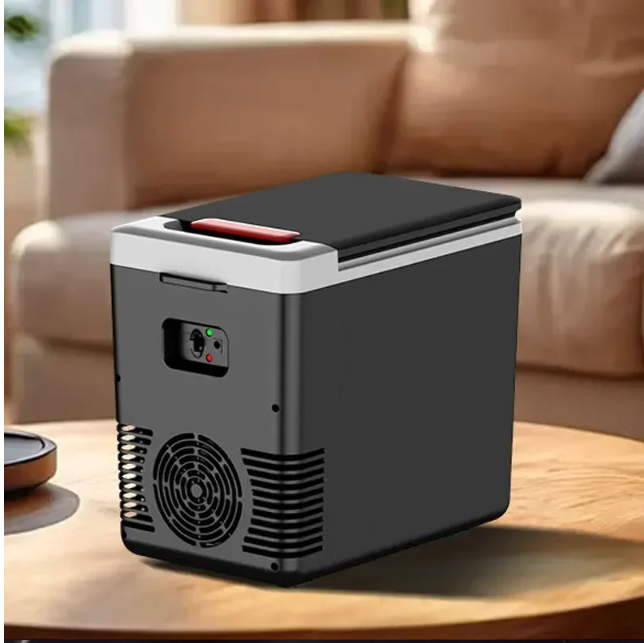 Mini Koelkast 10L – Draagbare Koelbox en Verwarmer 12V/220V voor Auto, Camping en Thuis