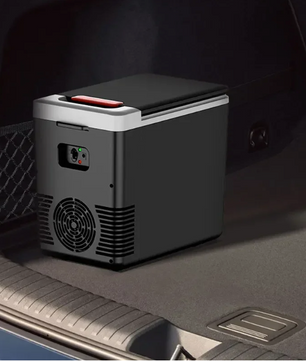 Mini Koelkast 10L – Draagbare Koelbox en Verwarmer 12V/220V voor Auto, Camping en Thuis